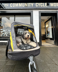 Q - What has 3 wheels and 4 legs? 🐶